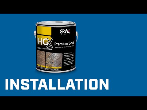 SRW Products HGX VOC High Gloss X-Treme - Premium Seal™