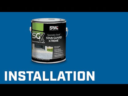 SRW Products SGX Stain Guard X-treme™ Specialty Seal™ Installation Video
