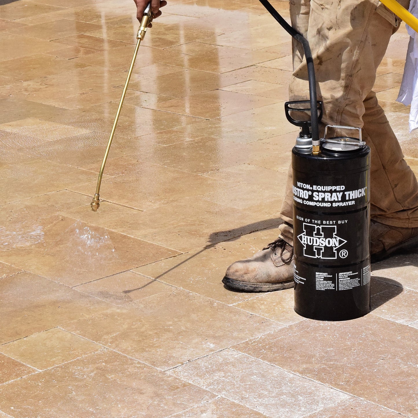 SRW Products S-PSX Stone Penetrating X-treme - Specialty Seal™ application