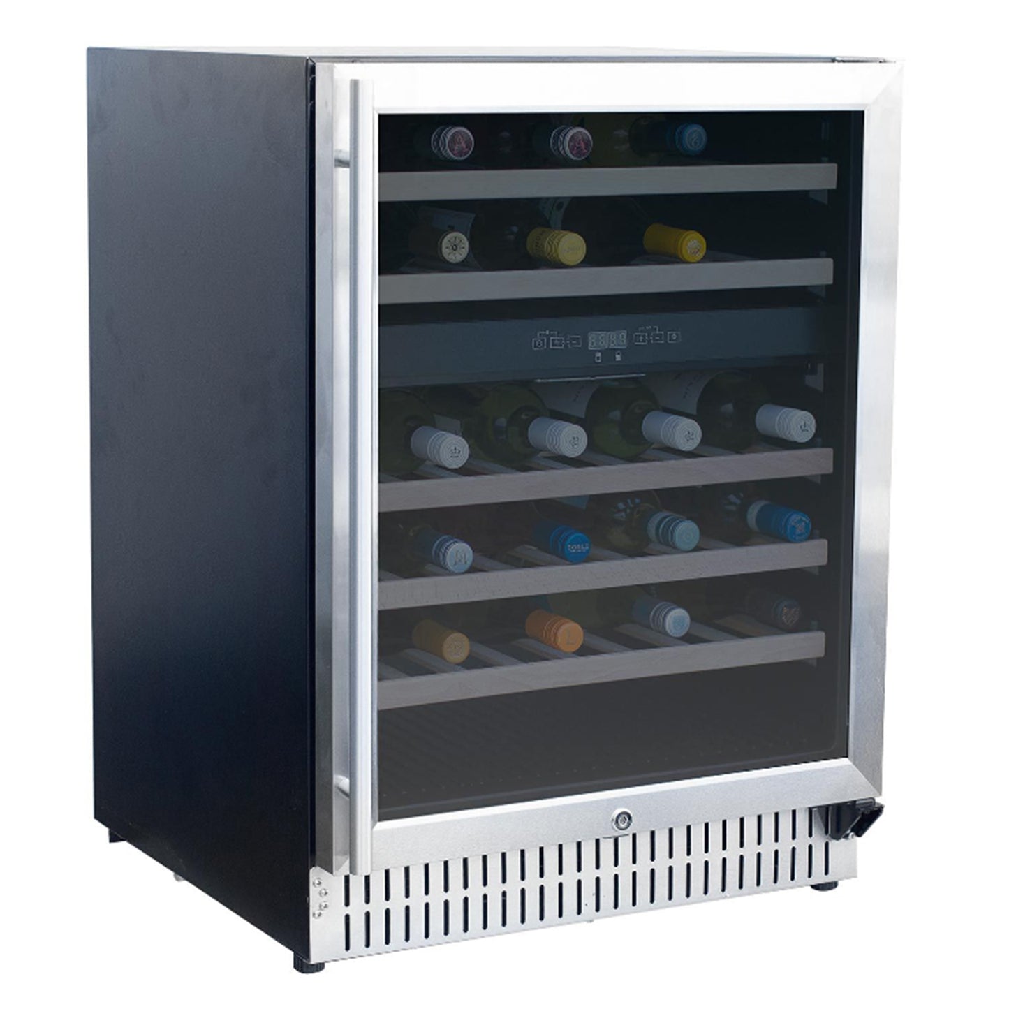 Summerset 24-Inch Outdoor Rated Dual Zone Wine Cooler