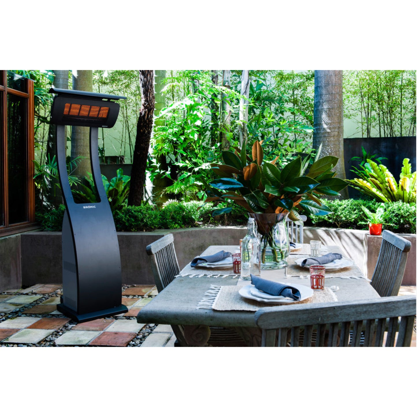 Bromic Heating Tungsten Smart-Heat Gas Freestanding Portable Heater