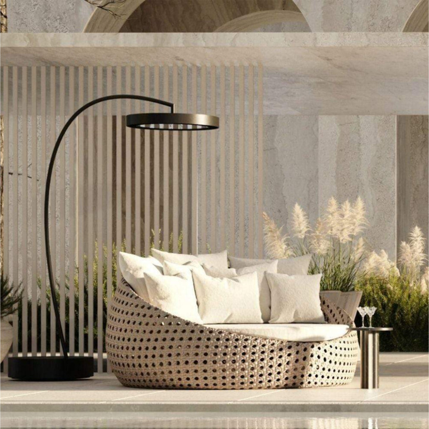 Bromic Heating Eclipse Smart-Heat Electric Portable Heater & Light w/ Dimmer Control