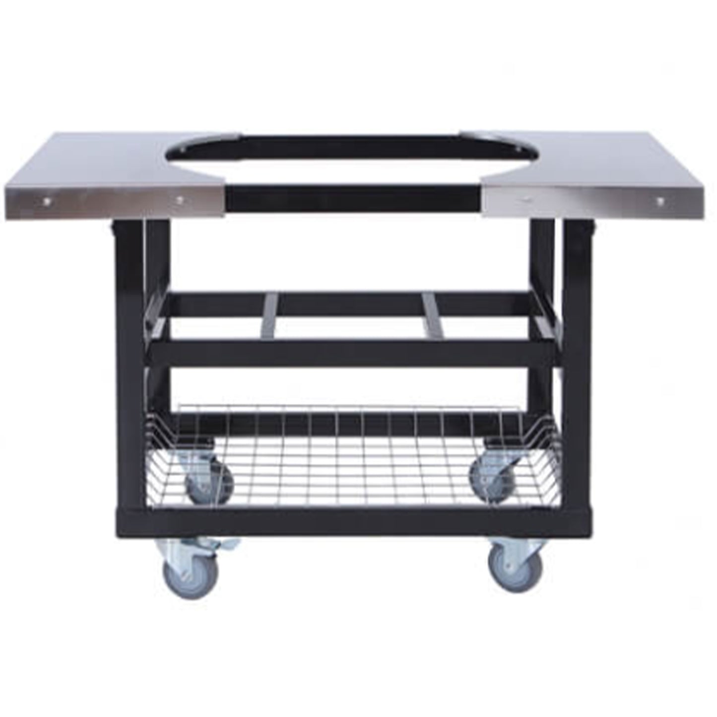 Primo Ceramic Grills Cart with Stainless Steel Top For Oval XL / Oval Large Grills