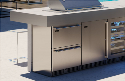 Perlick 24-Inch Signature Series Outdoor Refrigerator Drawers