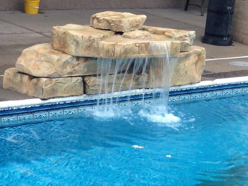 Rico Rock® 28-Inch Swimming Pool Waterfall Kit