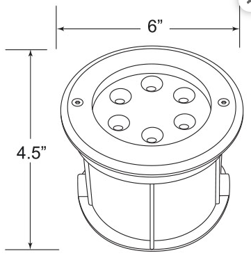 Encore Landscape Lighting UL-54-LED-6W