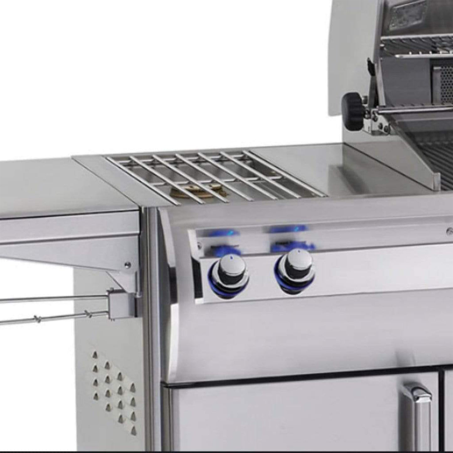 Fire Magic 36-Inch E790s Portable Grills with Digital Thermometer & Double Side Burner
