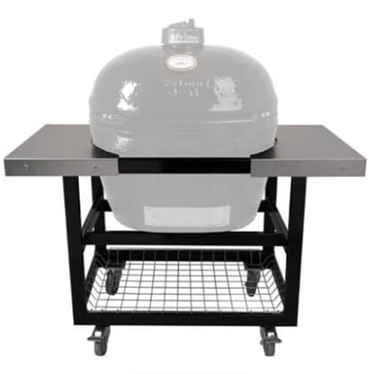 Primo Ceramic Grills Cart with Stainless Steel Top For Oval XL / Oval Large Grills