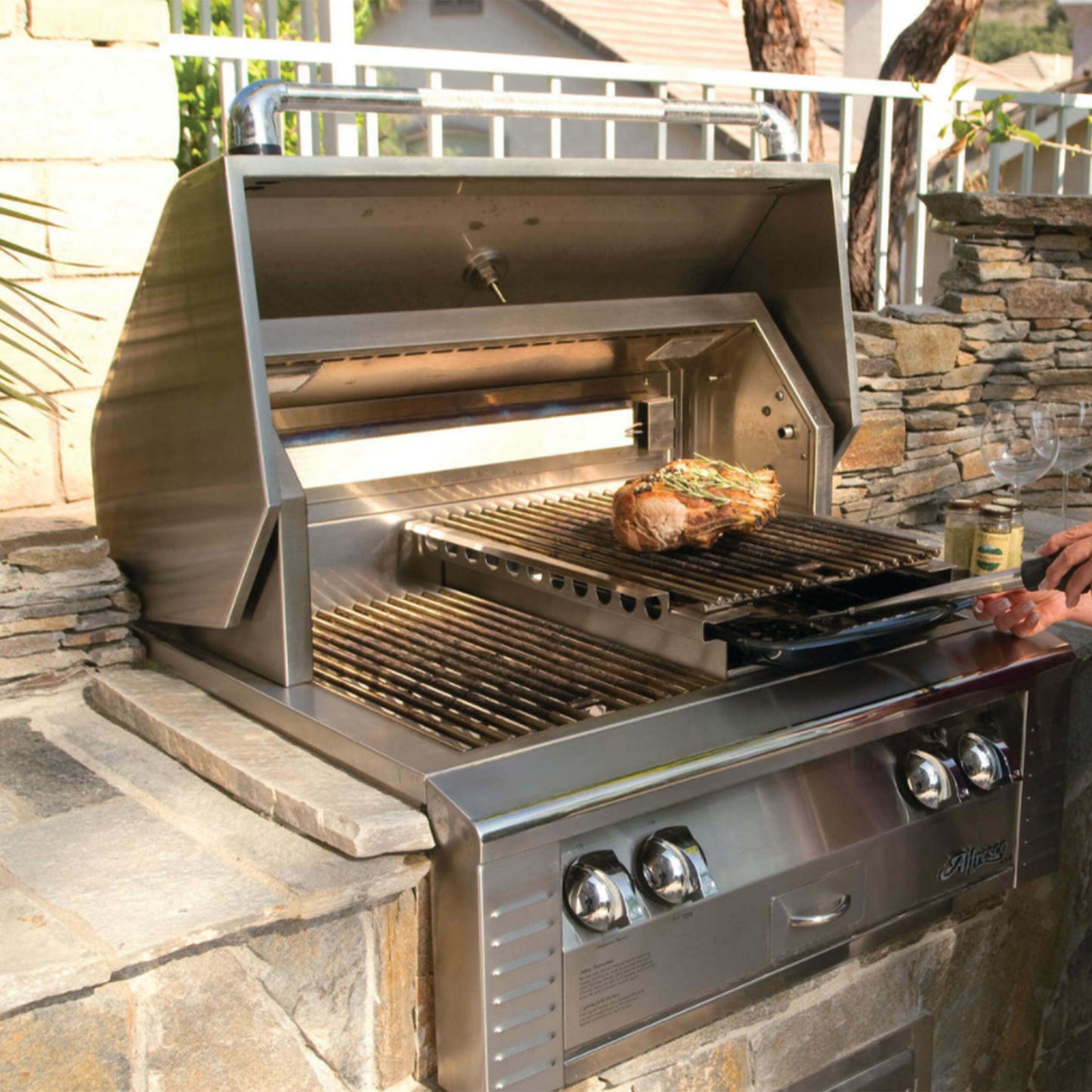 Alfresco Indirect Roasting Pod
