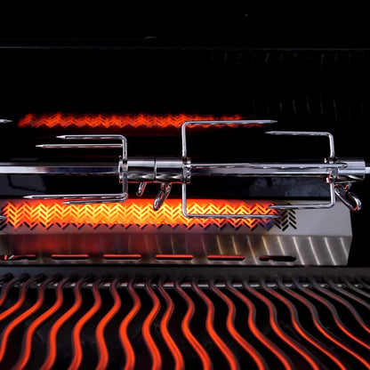 Napoleon Prestige PRO™ 500 Built-in Gas Grill w/ Infrared Rear Burner & Rotisserie Kit