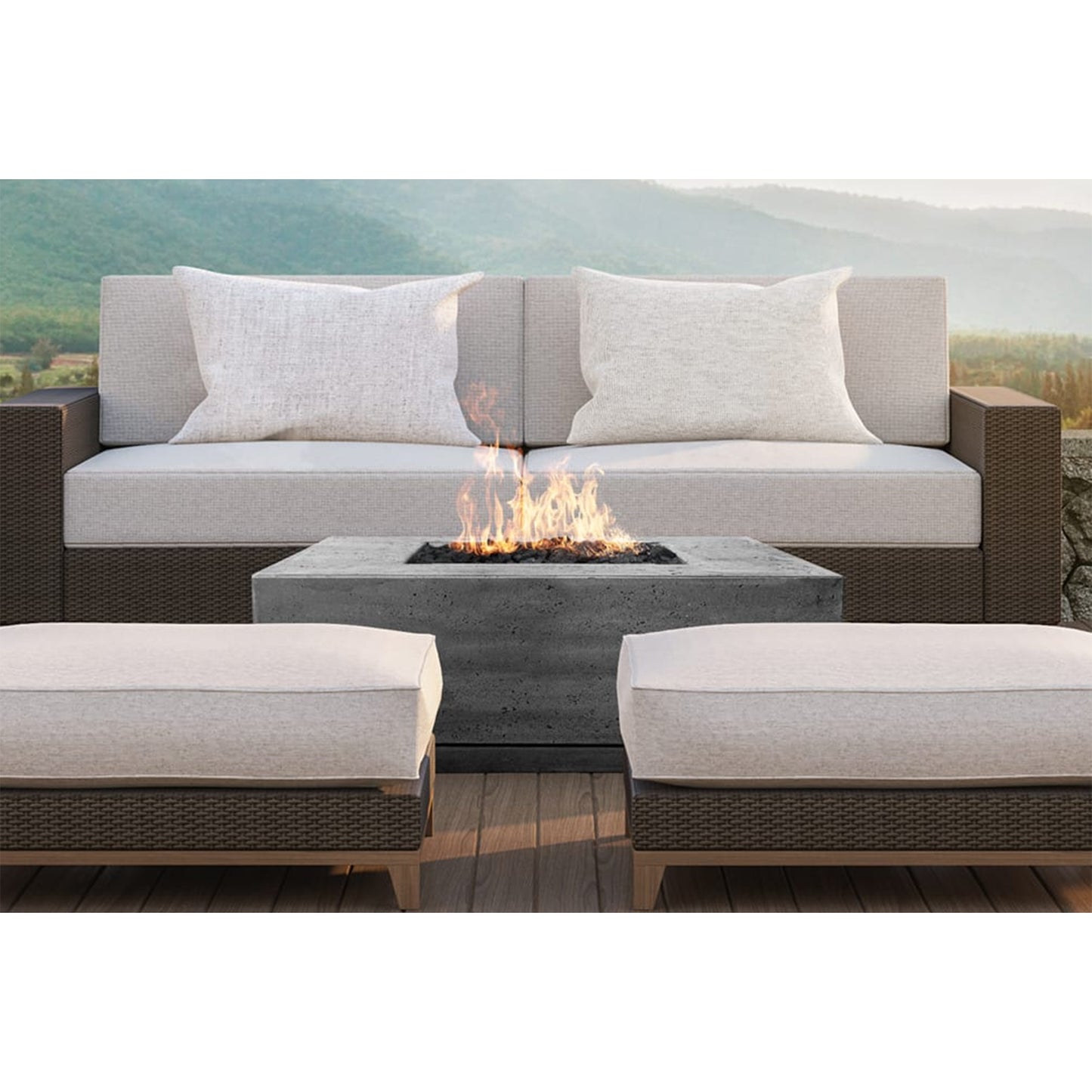 Prism Hardscapes Tavola 4 Fire Table