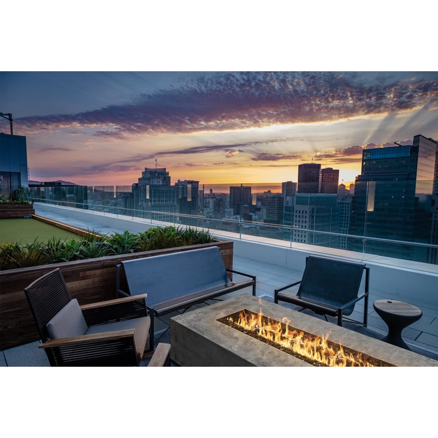 Prism Hardscapes Tavola 6 Fire Table