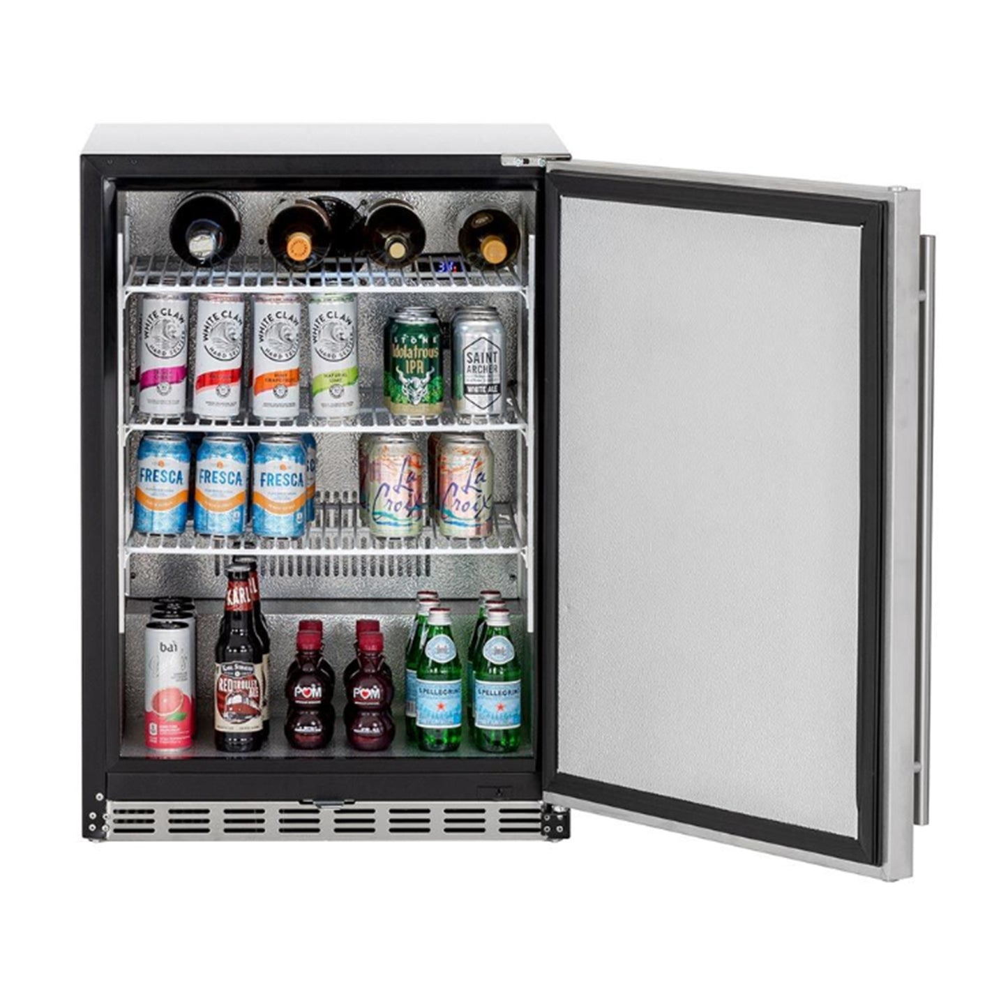 Summerset 24-Inch 5.3 Cu. Ft. Deluxe Outdoor Rated Fridge