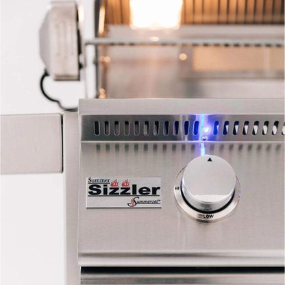Summerset Sizzler PRO 32-Inch 4-Burner Built-In Gas Grill w/ Rear Infrared Burner