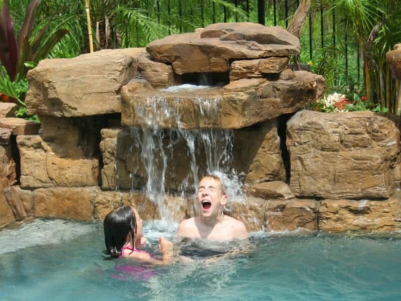 Rico Rock® 3 Foot Modular Swimming Pool Waterfall Kit