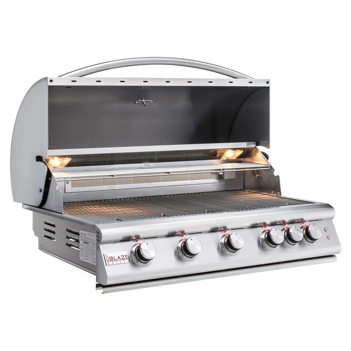 Blaze Premium LTE 40-Inch 5-Burner Grill w/ Rear Burner & Grill Lights