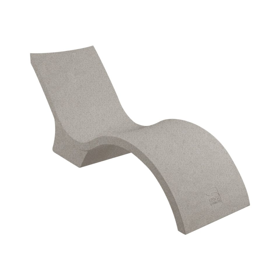 Sandstone Signature Chaise Deep In-pool Chair