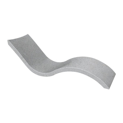 Gray Granite Ledge Lounger Signature Chaise in-pool