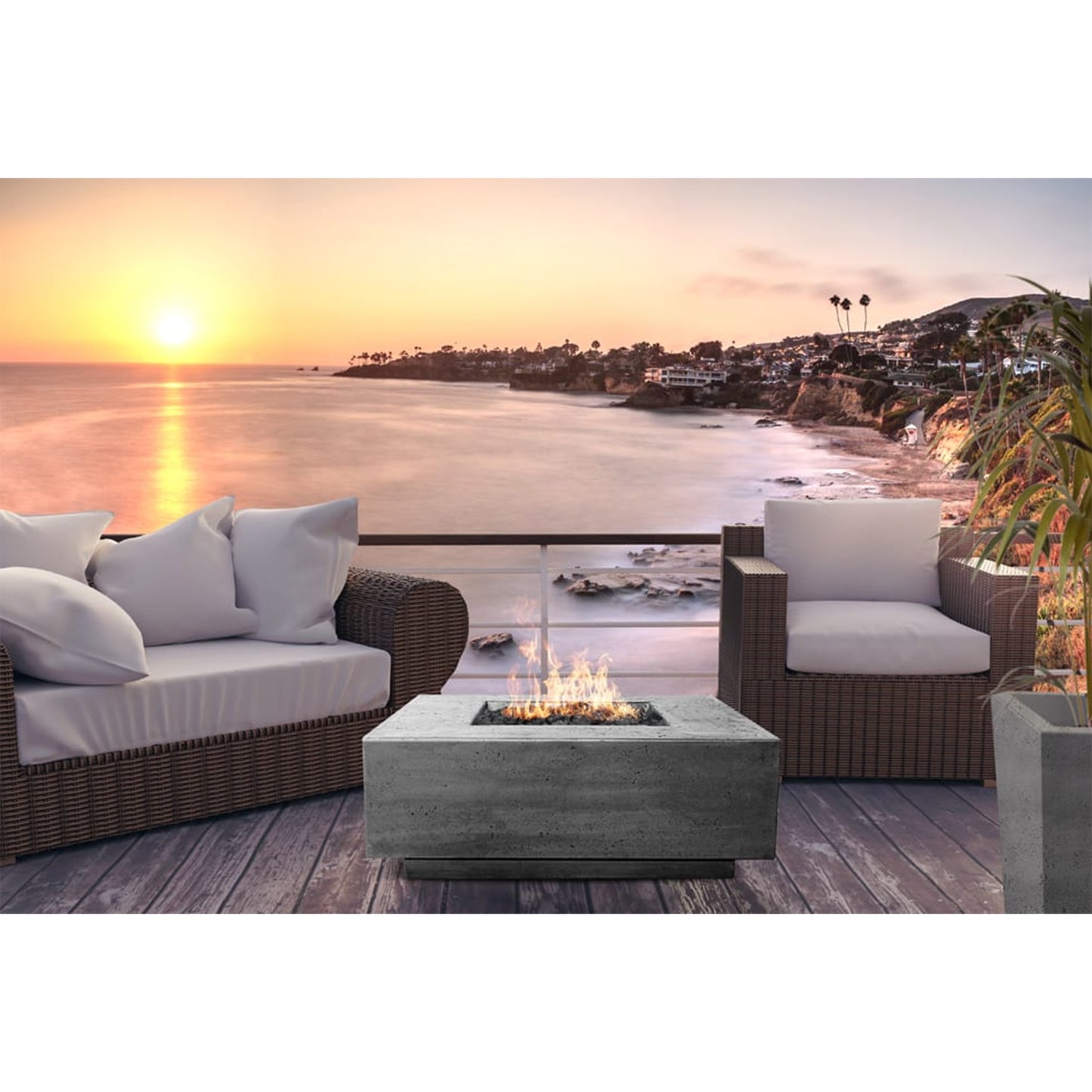 Prism Hardscapes Tavola 4 Fire Table