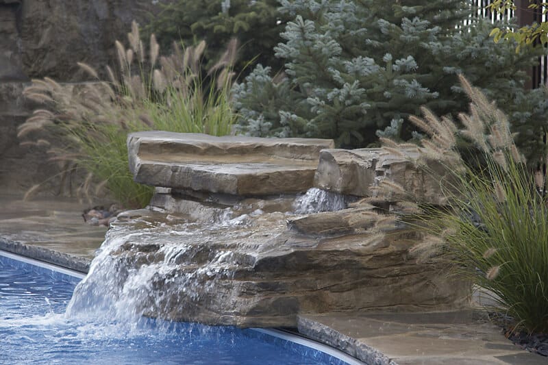 Rico Rock® 4 Piece Ledger Swimming Pool Waterfall Kit
