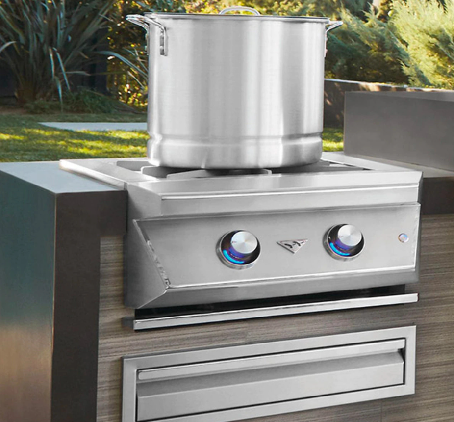 Twin Eagles 24-Inch Power Burner With Heavy Duty Grates