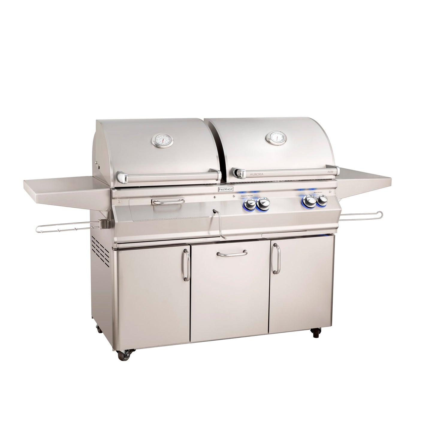 Fire Magic 46-Inch Aurora A830s Portable Gas/Charcoal Combo Grill