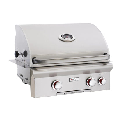 AOG T-Series 24-Inch 2-Burner Built-In Natural Gas Grill