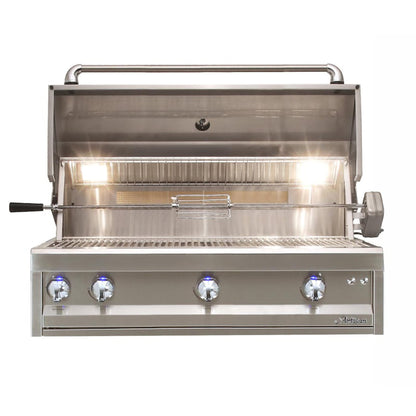 Artisan Professional 42-Inch 3-Burner Built-In Gas Grill w/ Rotisserie