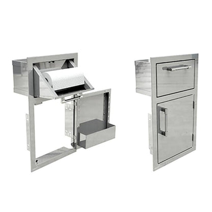 Alfresco 17-Inch Door and Towel Holder Combo