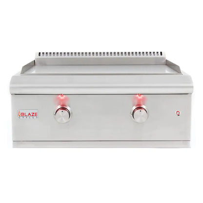 Blaze Premium LTE 30-Inch Built-In Gas Griddle w/ Lights