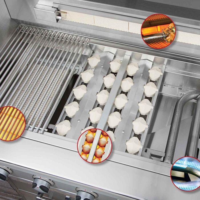 Delta Heat 38-Inch 3-Burner Built-In Gas Grill