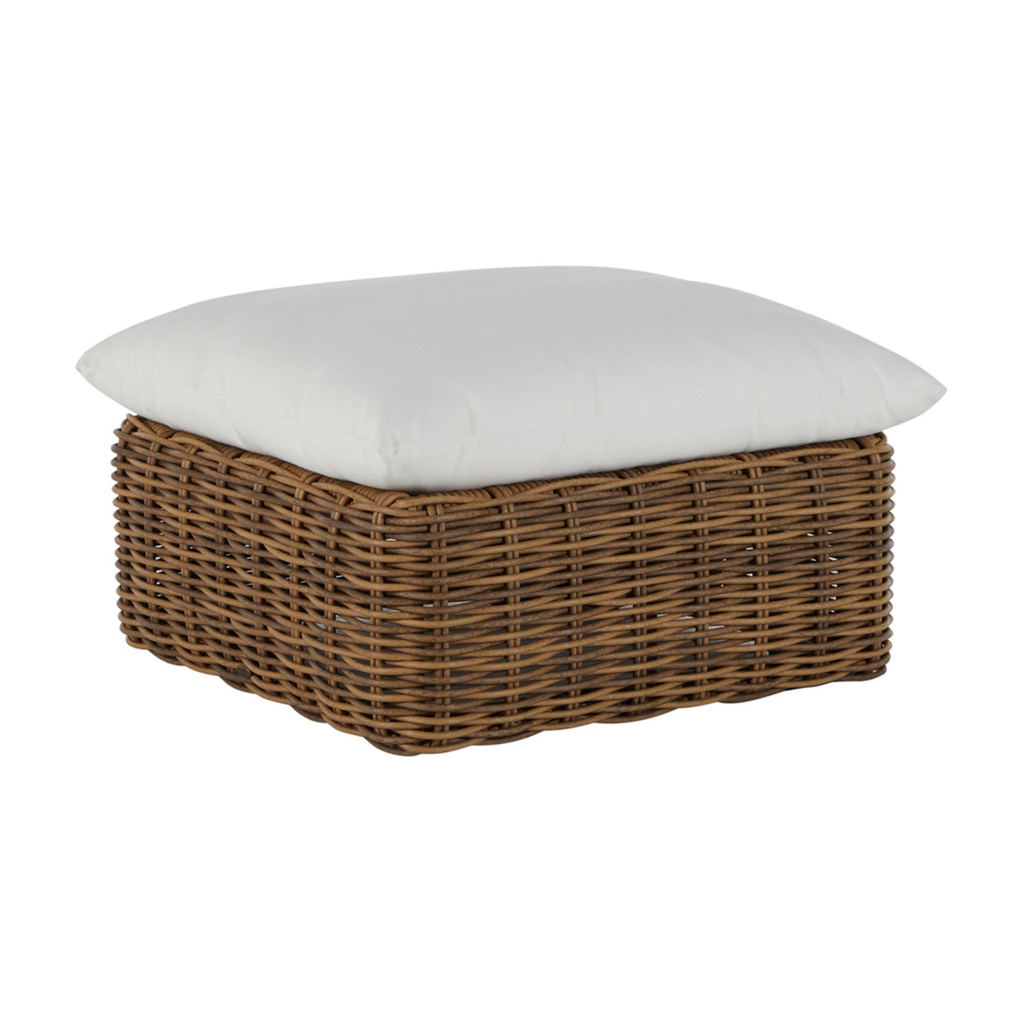 Summer Classics Montecito Woven Ottoman