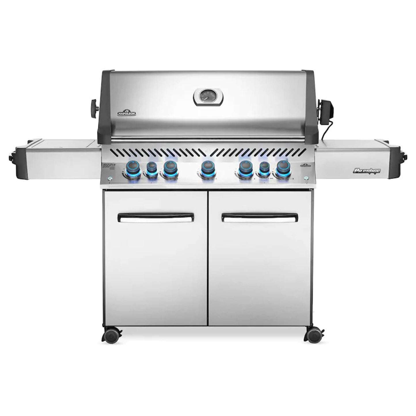 Napoleon Prestige® 665 Gas Grill w/ Infrared Side & Rear Burners (Stainless Steel)