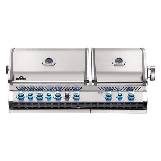 Napoleon Prestige PRO™ 825 Built-In Gas Grill w/ Infrared Bottom & Rear Burner (Stainless Steel)