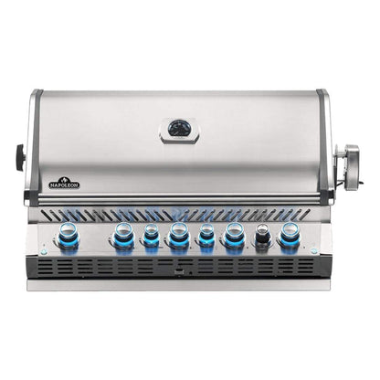 Napoleon Prestige PRO™ 665 Built-in Gas Grill w/ Infrared Rear Burner (Stainless Steel)