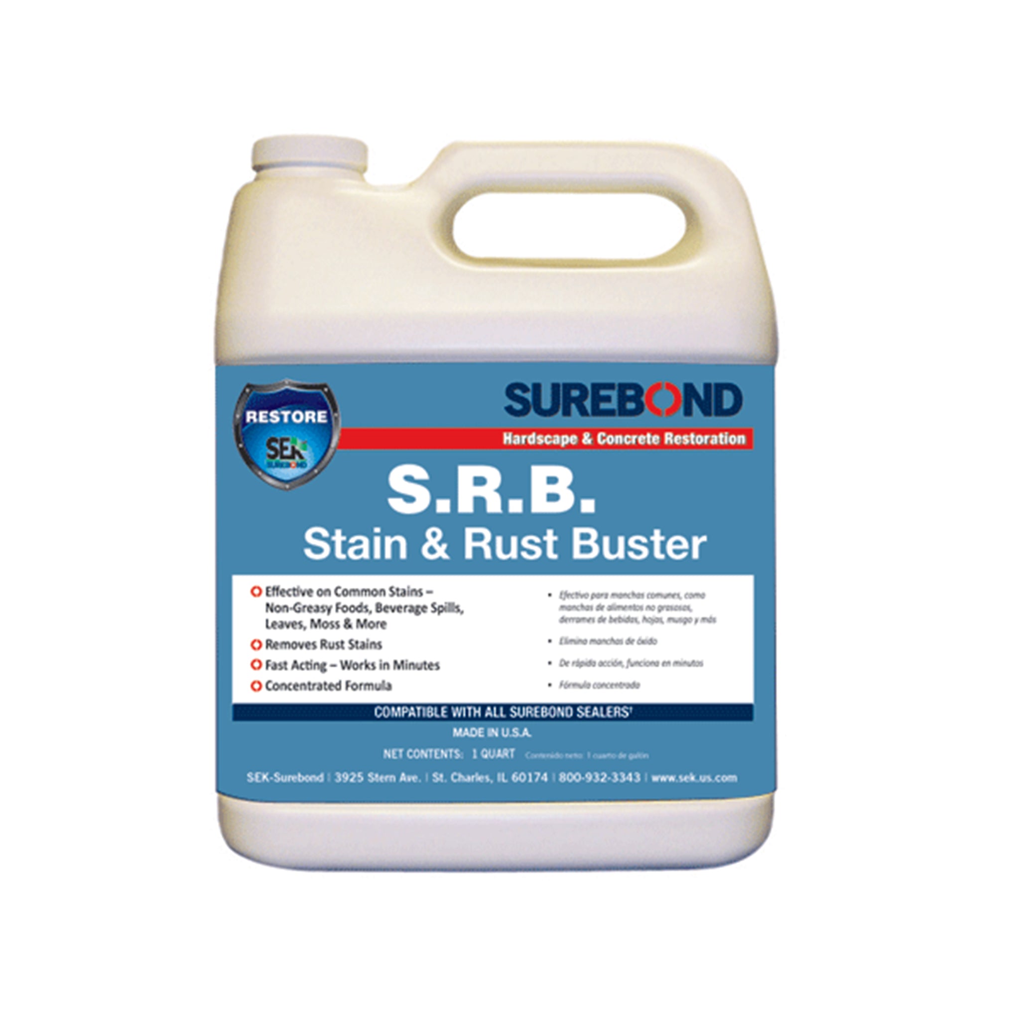 Surebond S.R.B Stain and Rust Buster Patio Care photo