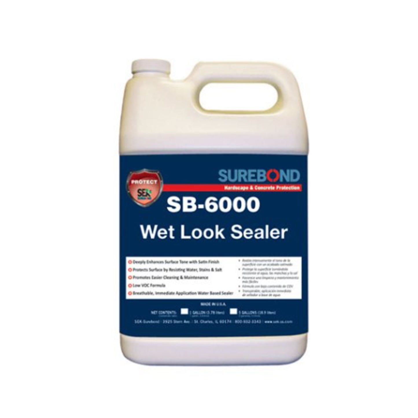Surebond SB-6000 Wet-Look Water Based Sealer