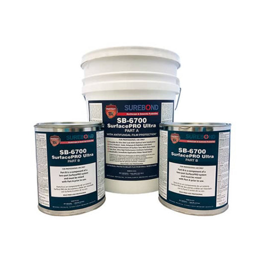 Surebond SB-6700 SurfacePRO Ultra Two-Part Urethane Wet Look Joint Stabilizing Sealer (Kit)