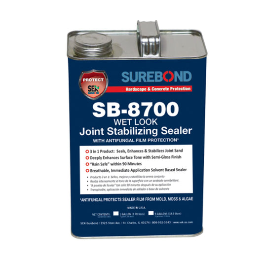 Surebond SB-8700 Wet Look Joint Stabilizing Sealer (w/ Antifungal Film Protection)