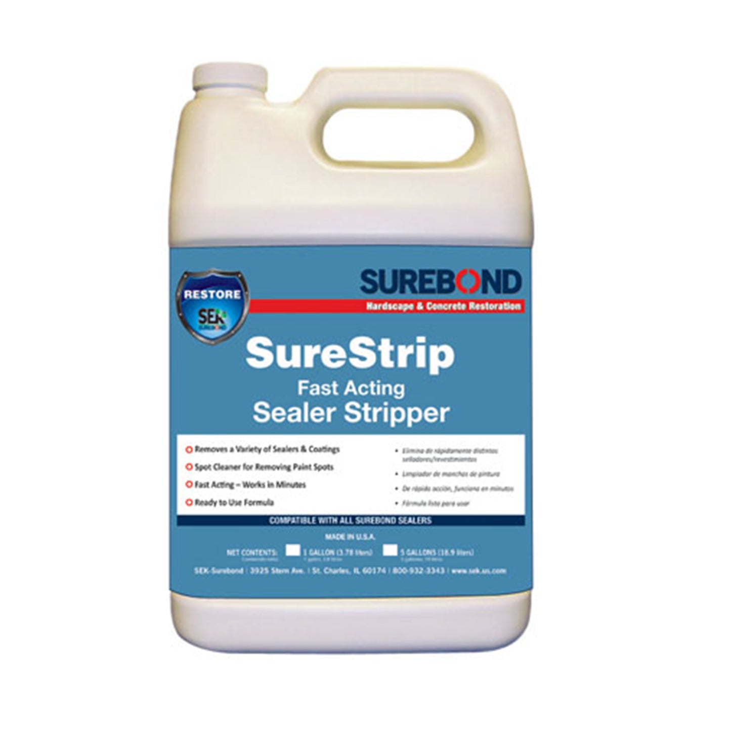 Surebond SureStrip - Fast Acting Sealer Stripper