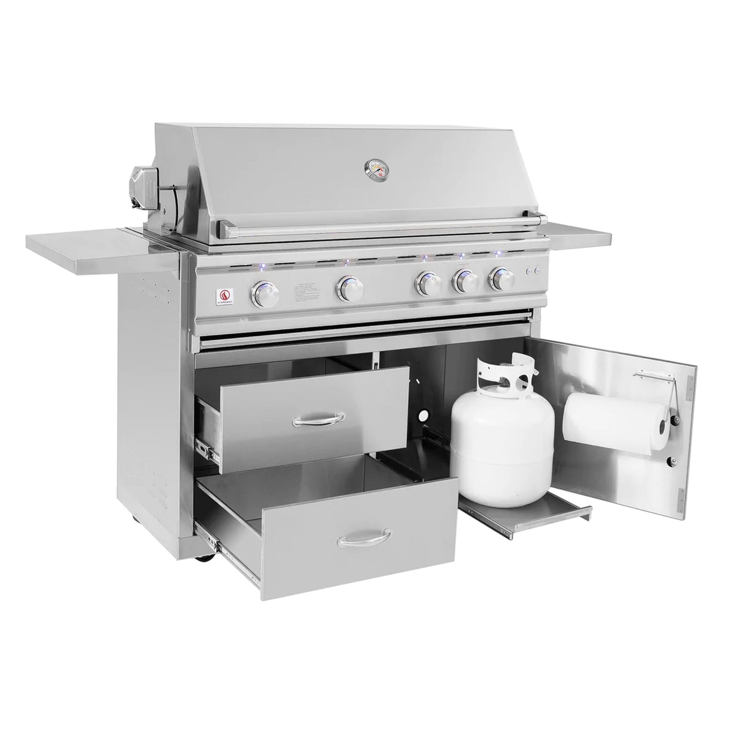 Summerset TRLD 44-Inch Deluxe Freestanding Gas Grill