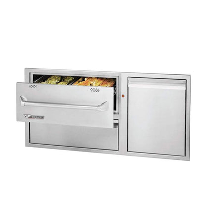 Twin Eagles 42-Inch Warming Drawer Combo