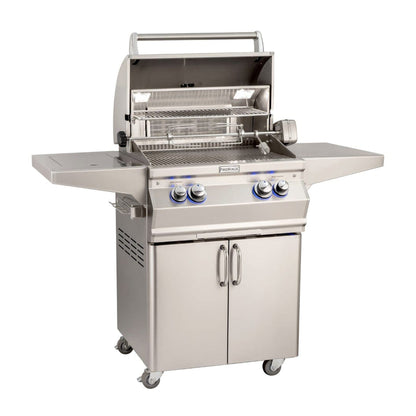 Fire Magic 24-Inch Aurora A430s Gas Grill w/ Single Side Burner & Analog Thermometer