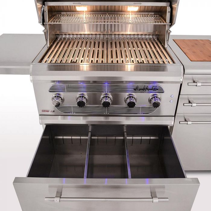 American Made Grills Freestanding Cart for 36-Inch Encore & Muscle Grills