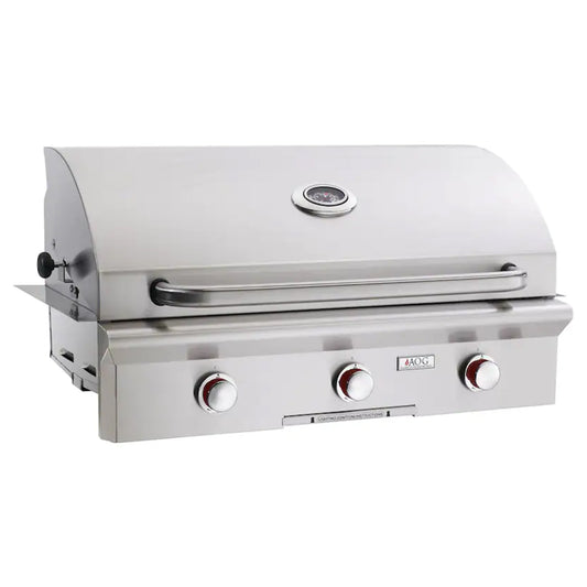 AOG T-Series 36-Inch 3-Burner Built-In Natural Gas Grill