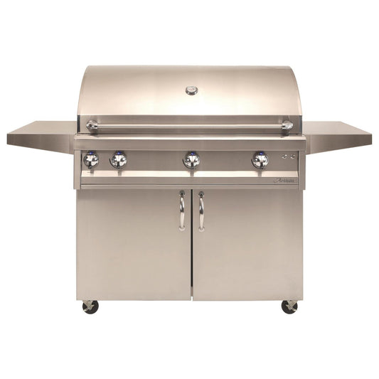 Artisan Professional 42-Inch 3-Burner Freestanding Gas Grill w/ Rotisserie