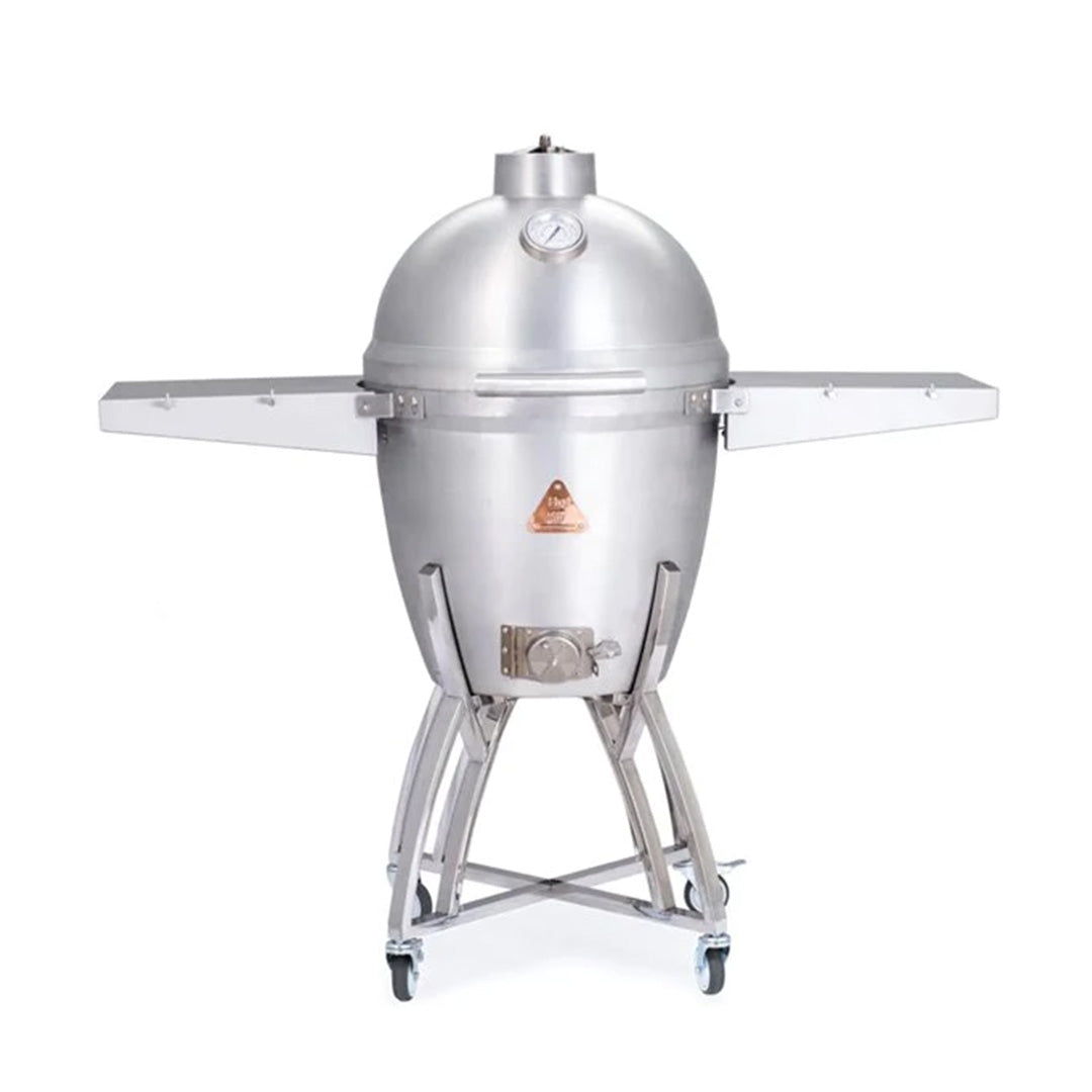 Blaze Stainless Steel Side Shelves For 20-Inch Kamado
