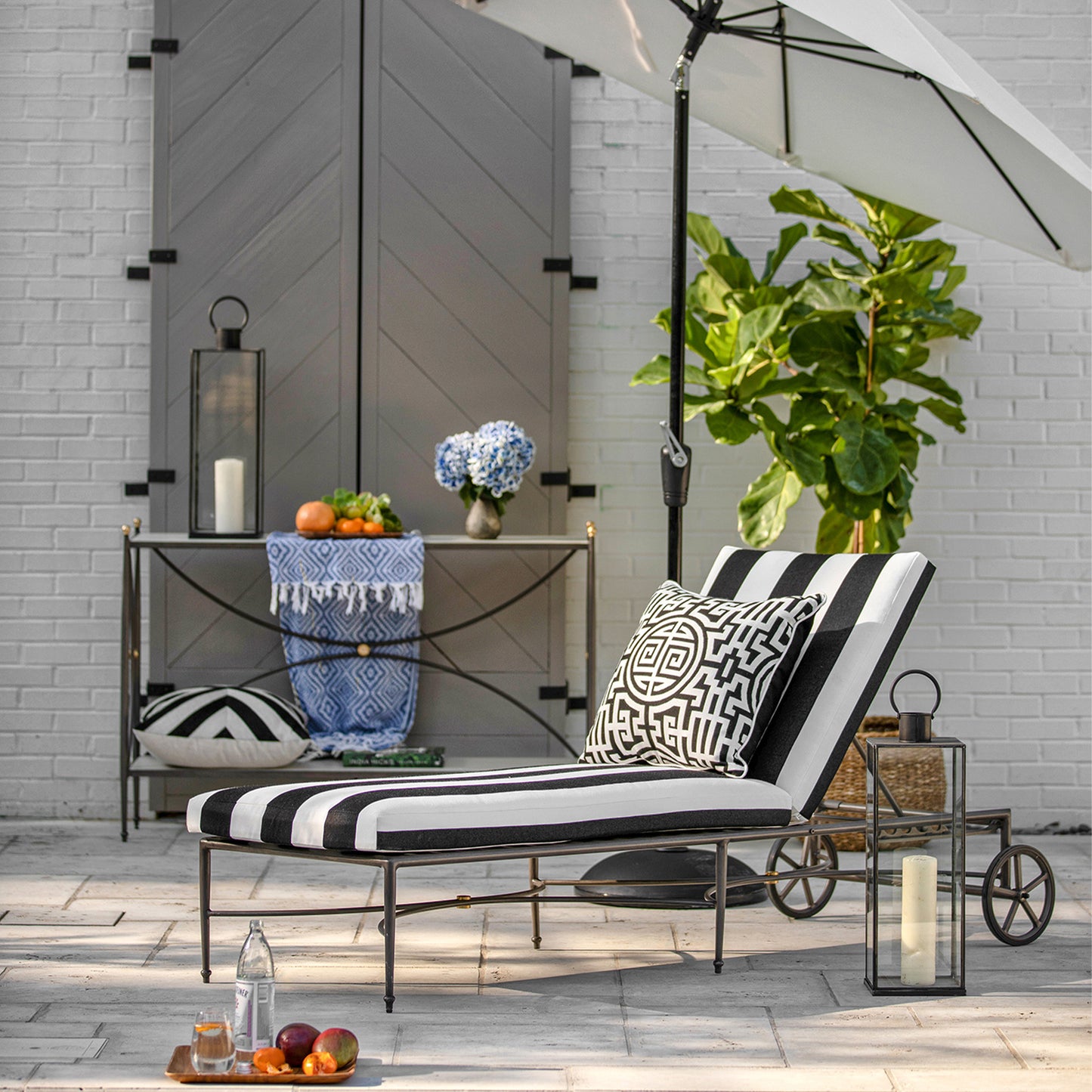 Summer Classics Roma Aluminum Chaise