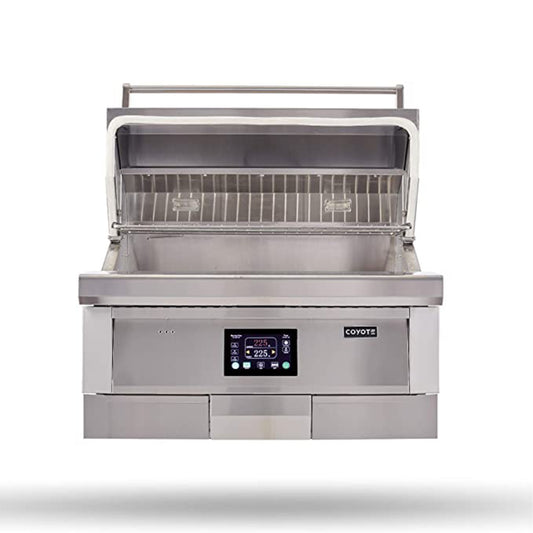 Coyote Built-In Pellet Grill (28-inch & 36-inch)