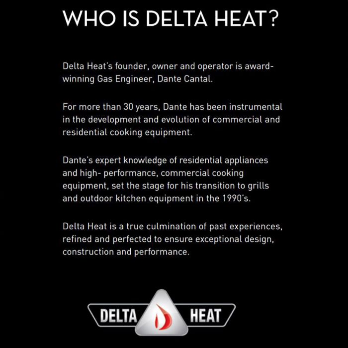 Delta Heat 32-Inch 3-Burner Built-In Gas Grill
